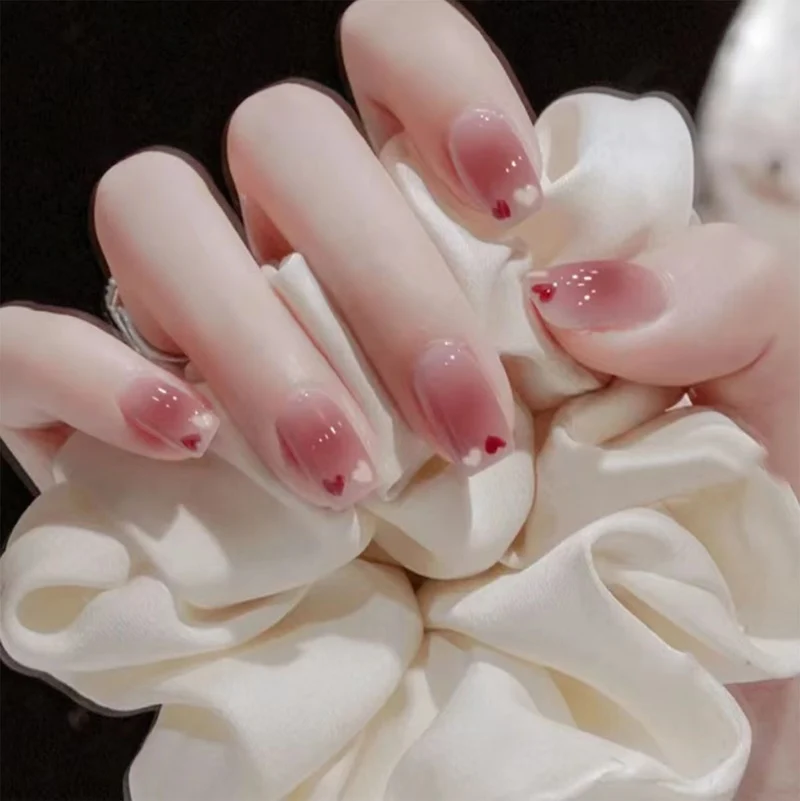 Herz Detail Nagelkunst Design