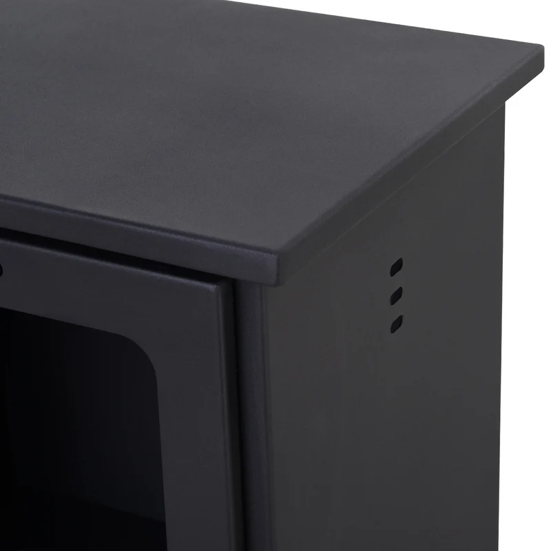 Freestanding Ethanol Fireplace with 0.9L Tank, 3 Hours Burning Time for Indoor, Black