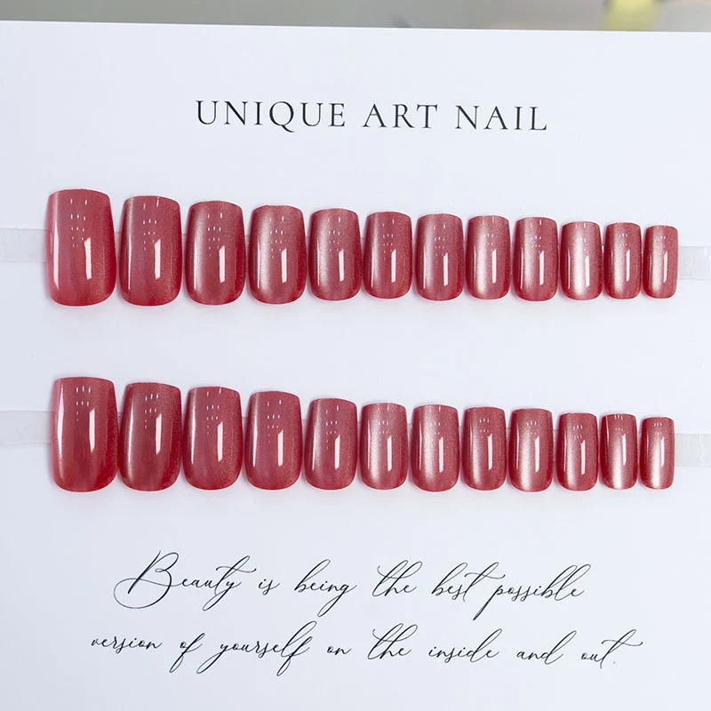 Ombre Quadrat Press-On Nail Set