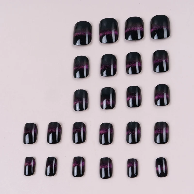 Gradient Nagelkunst Press-On Set