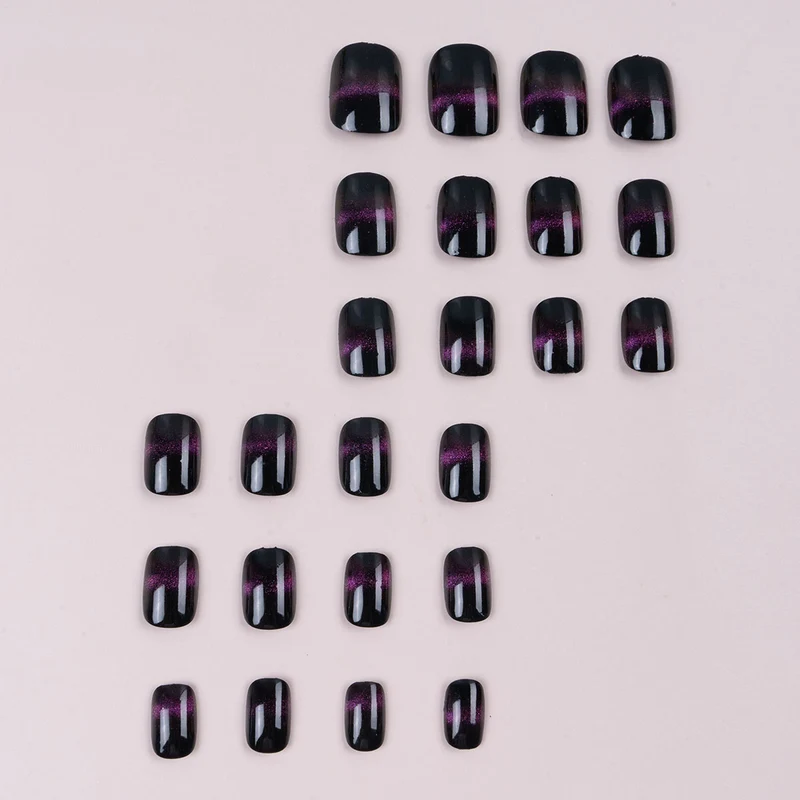Gradient Nagelkunst Press-On Set