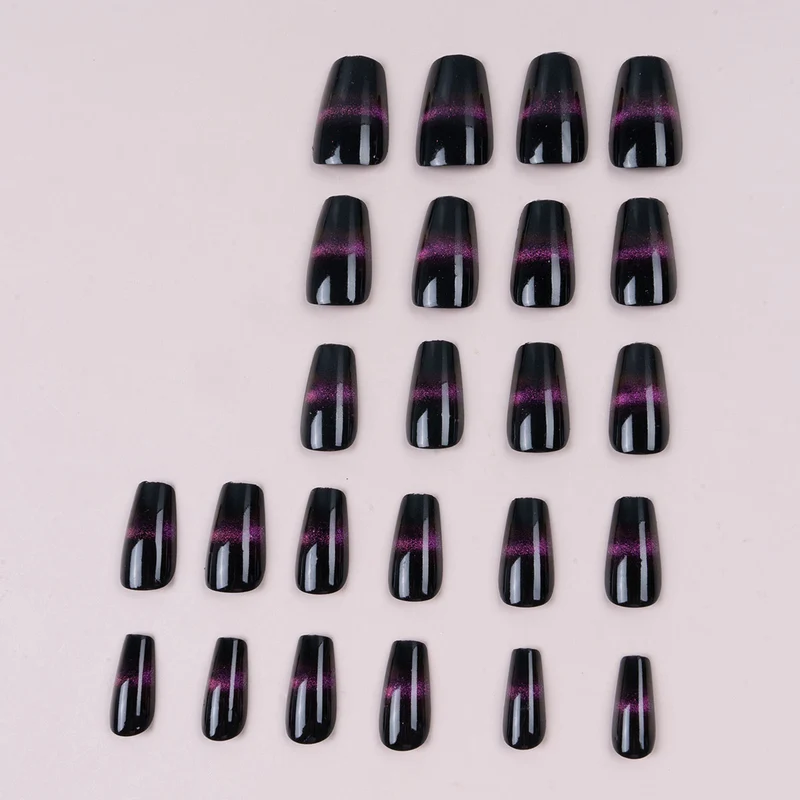Gradient Nagelkunst Press-On Set