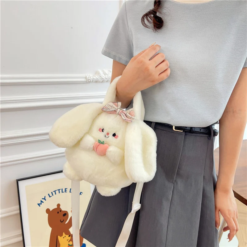 Plüsch-Hasen-Themen Mini-Rucksack