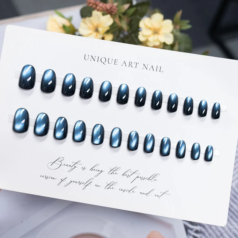 Wunderschönes langes Stiletto Press-On-Nagelset