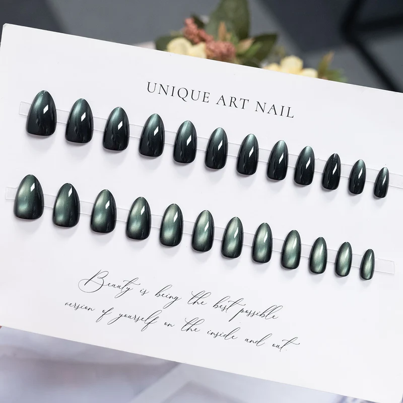 Wunderschönes langes Stiletto Press-On-Nagelset