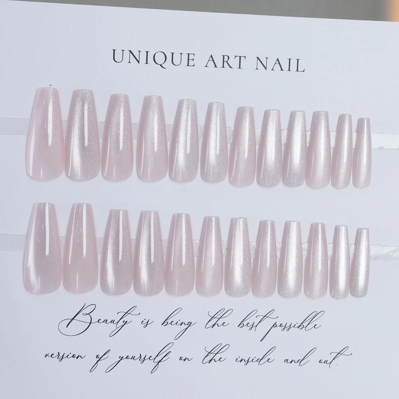 Glänzendes Stiletto Press-On Nagelset
