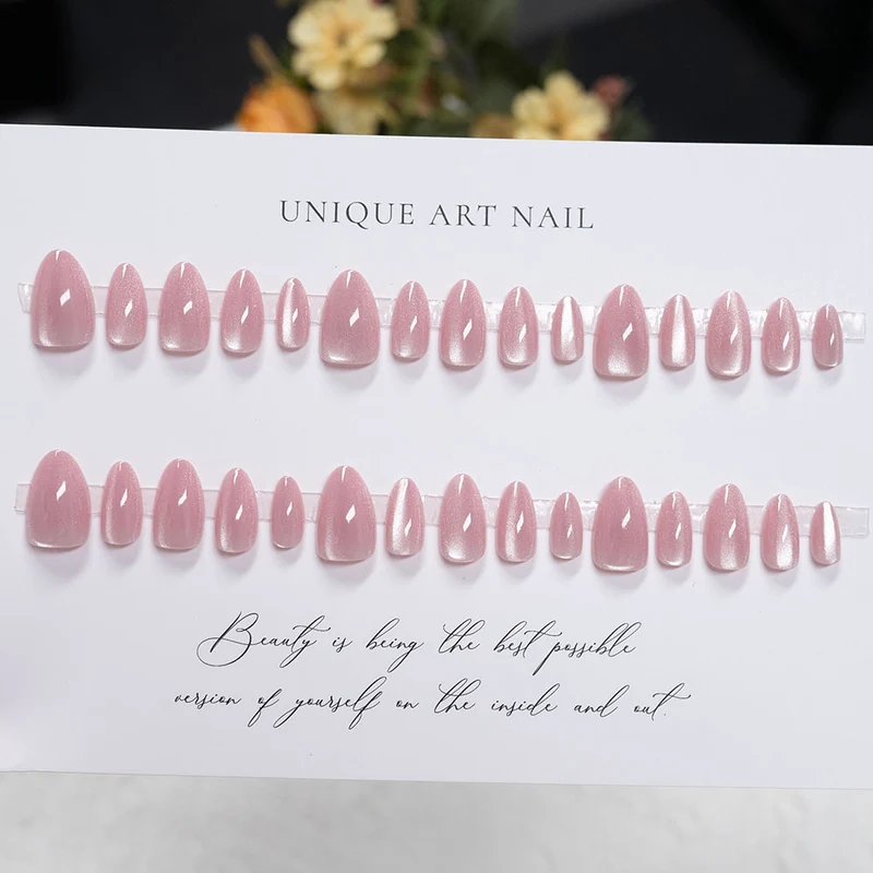 Glänzendes Stiletto Nagelkunst Set