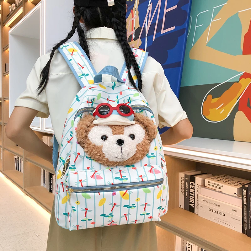 Verspielter Plüschtier-Rucksack