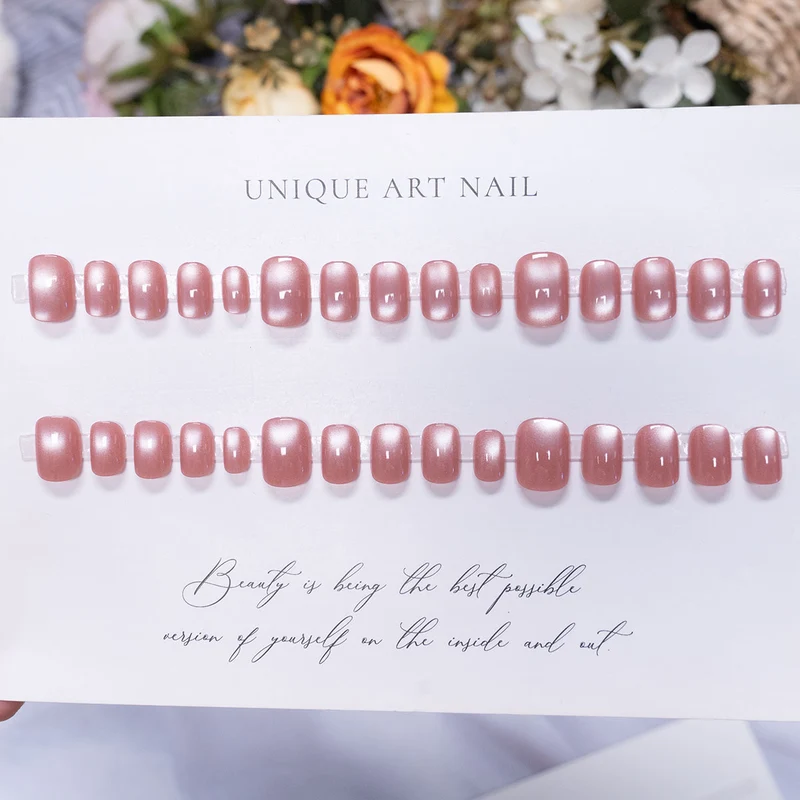 Glänzendes Press-On Nail Set 1791110284
