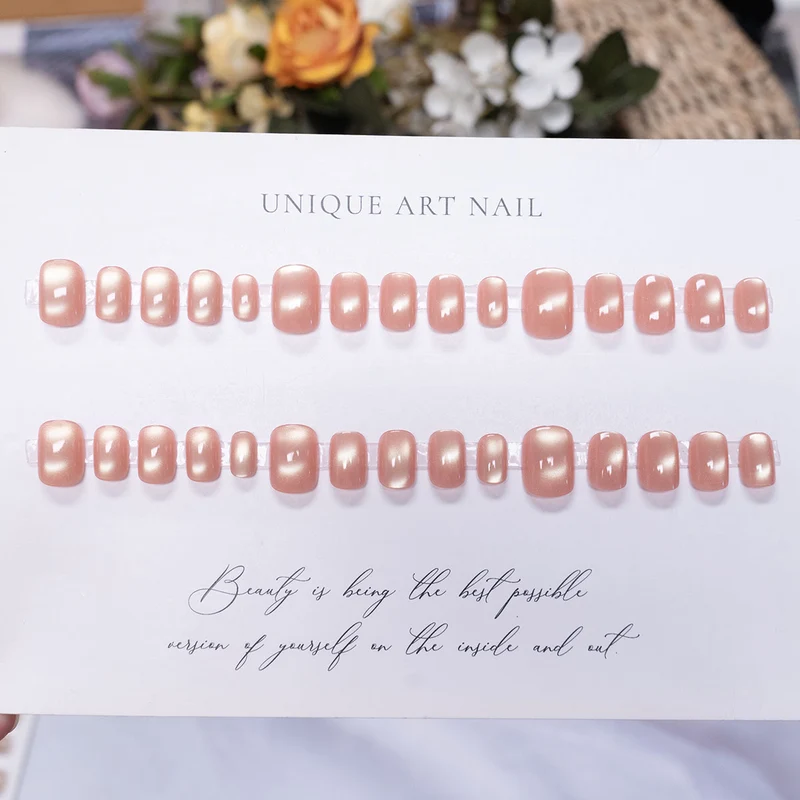 Glänzendes Press-On Nail Set 1791110284