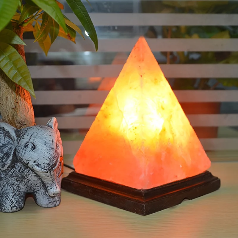Skanto | Himalaya Salzlampe – Handgemachte 8-farbige LED, USB-betrieben