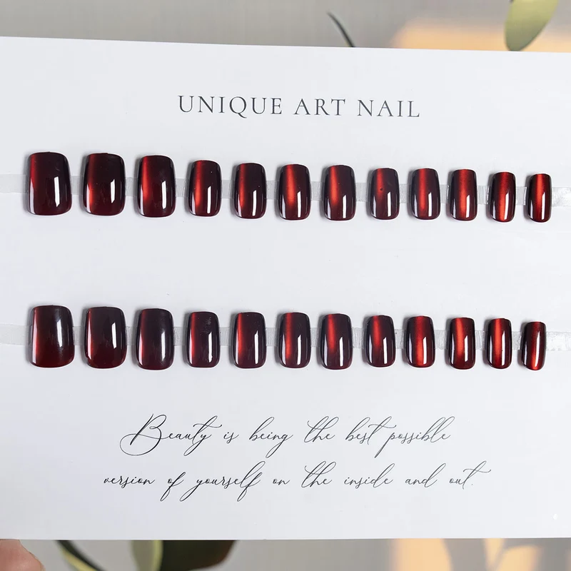 Glänzendes Gel Nagelkunst