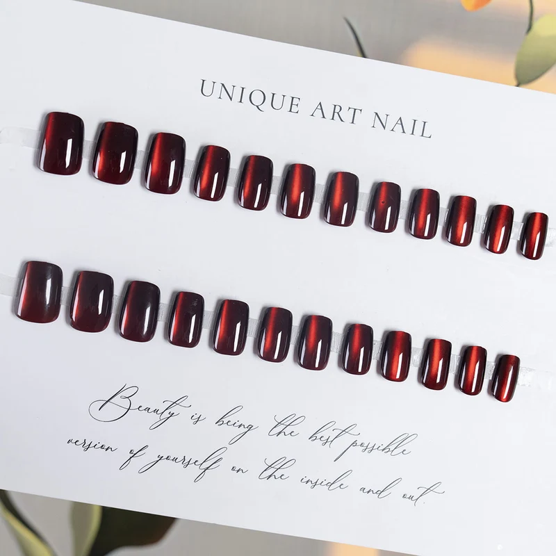 Glänzendes Gel Nagelkunst