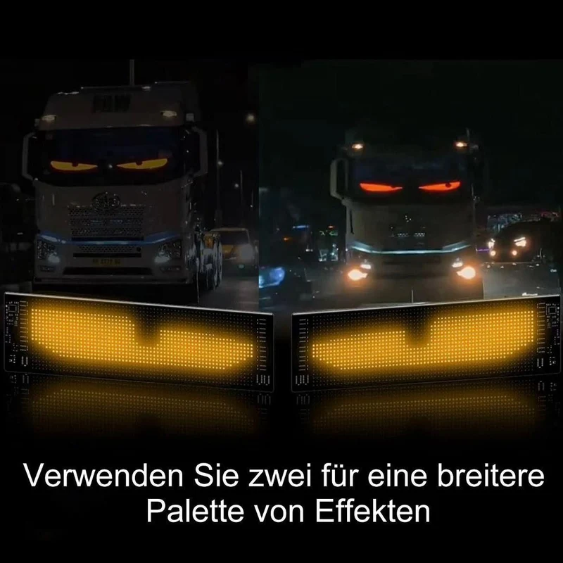 Devils Eyes Lampe LED Augen LKW Lichter Autolichter