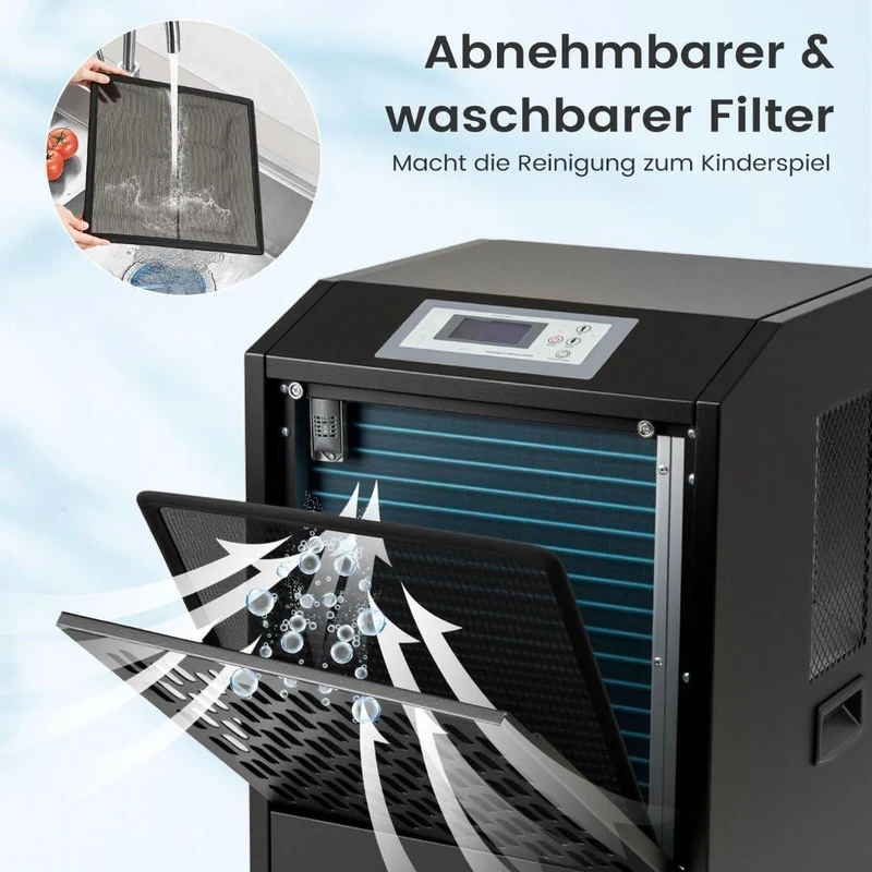 Industrie Luftentfeuchter 118L Bautrockner