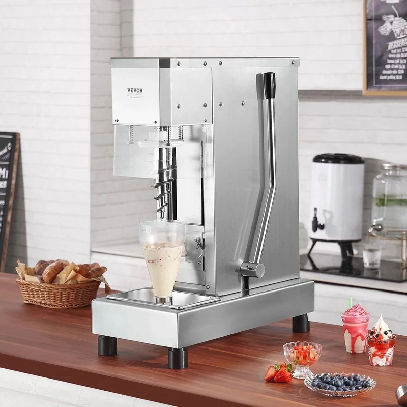 Eiscreme Mixer 750W Eismaschine 2x5L Eis