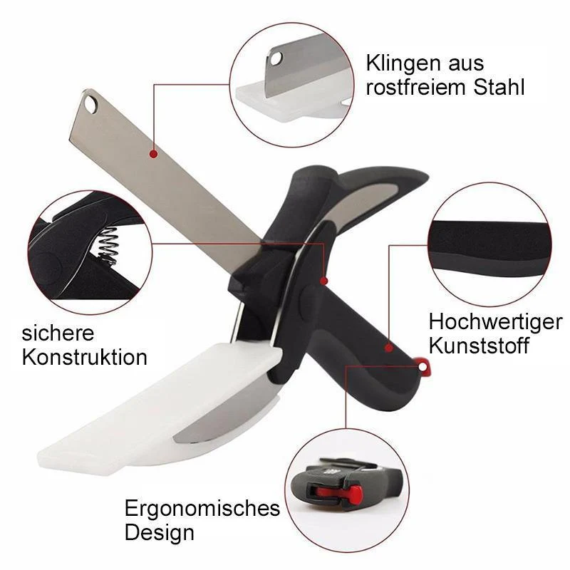 Skanto | EdgeCut | Allzweck-Küchenschere aus Edelstahl
