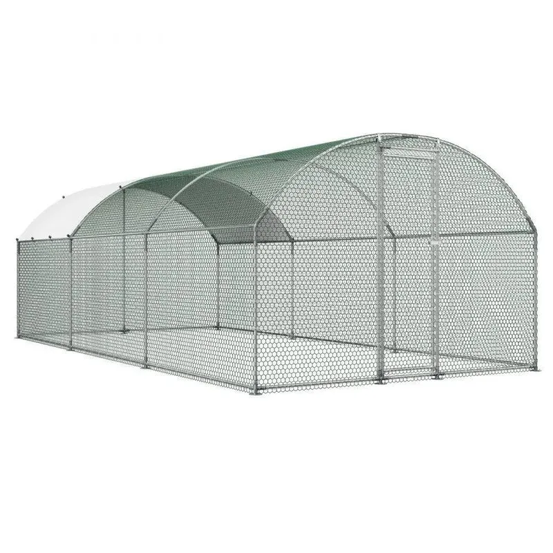 Hühnerstall 3x6m Freilaufgehege Geflügelstall