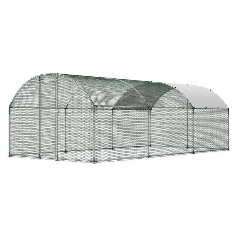 Hühnerstall 3x6m Freilaufgehege Geflügelstall