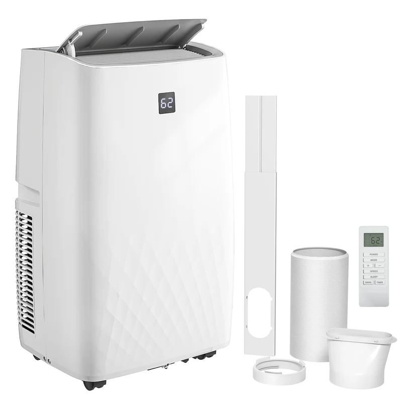 12000 BTU Air Conditioner with Dehumidifier & Auto Sleep Mode, for Room up to 550 Sq. ft