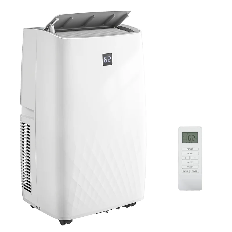 12000 BTU Air Conditioner with Dehumidifier & Auto Sleep Mode, for Room up to 550 Sq. ft