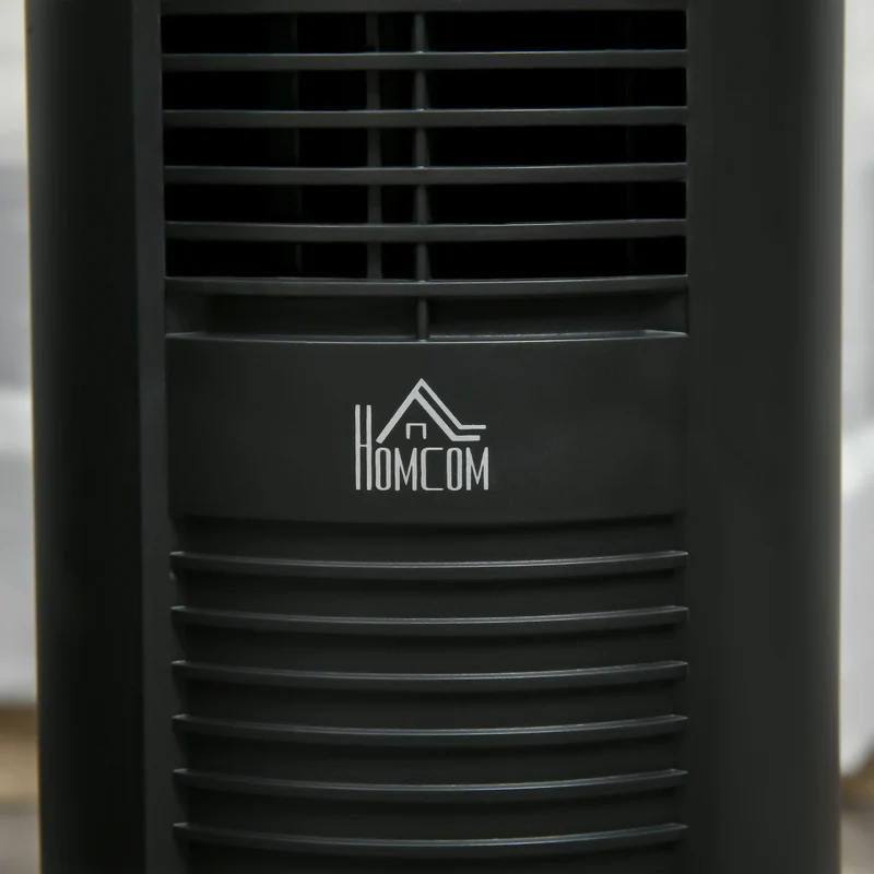Freestanding Tower Fan Cooling for Home Bedroom with Oscillating & 4 Modes, Black