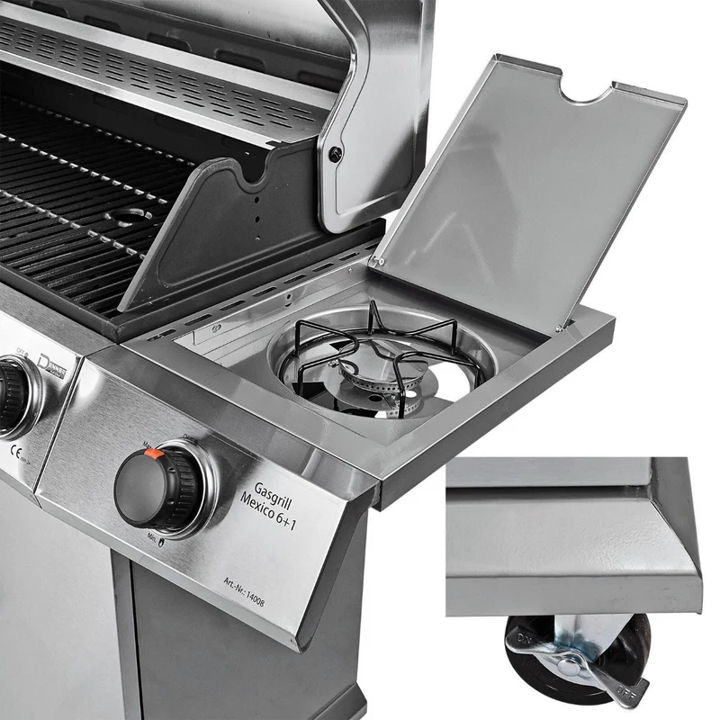 Gasgrill 7 Brenner Grill Grillwagen