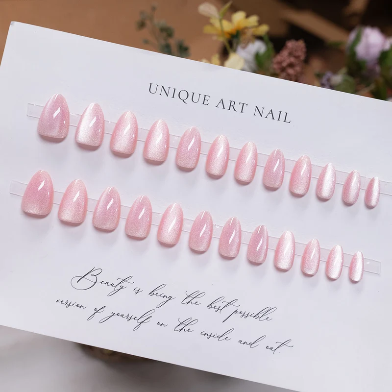 Glitzerndes Press-On-Nagelset