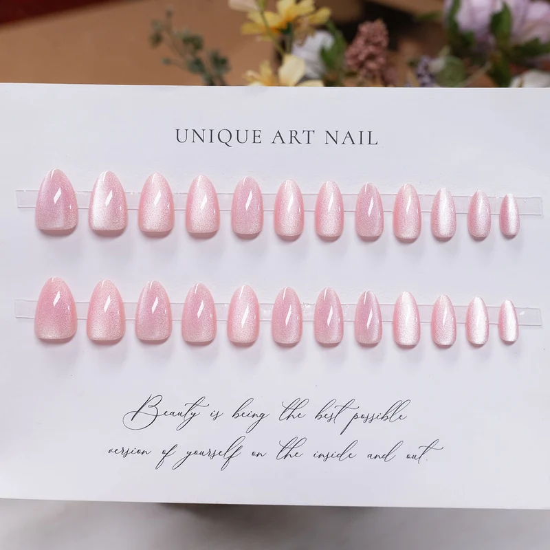 Glitzerndes Press-On-Nagelset