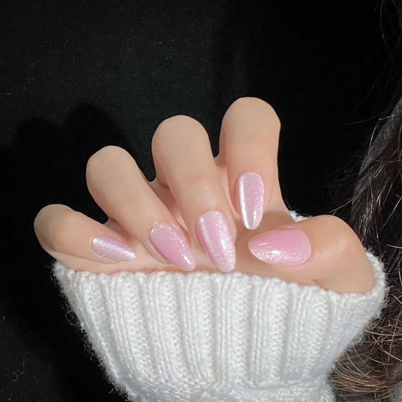 Glitzerndes Press-On-Nagelset
