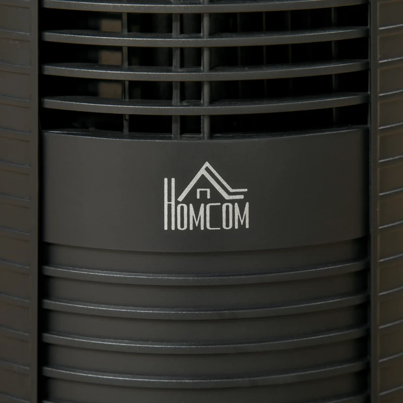Freestanding Tower Fan Cooling for Home with 3 Speed & Remote Controller, Black
