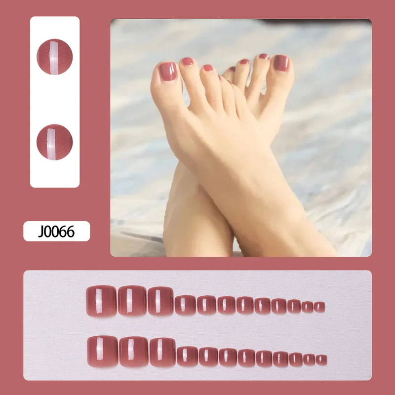 Glitzernde French Tip Zehennagelkunst