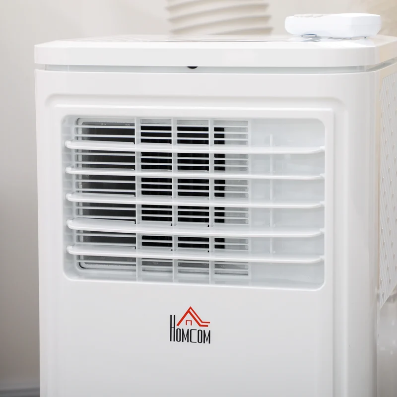8000 BTU Mobile Portable Air Conditioner with Cooling, Dehumidifier, Portable AC Unit, Cream White