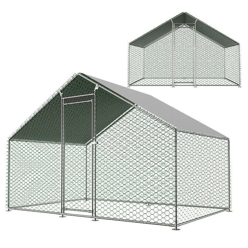 Hühnergehege 3x2m Hühnerstall Voliere