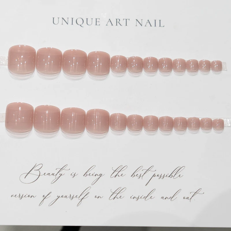 Glänzende Pediküre Nagelkunst 1791110706