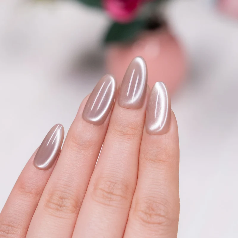 Glänzendes Ombre Nagelkunst Set