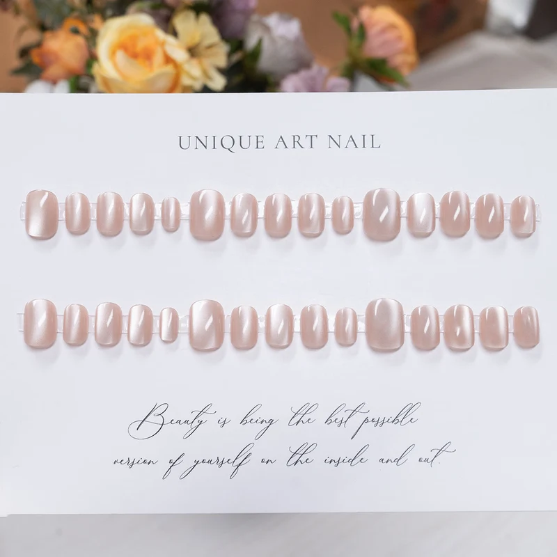 Glänzendes Ombre Nagelkunst Set