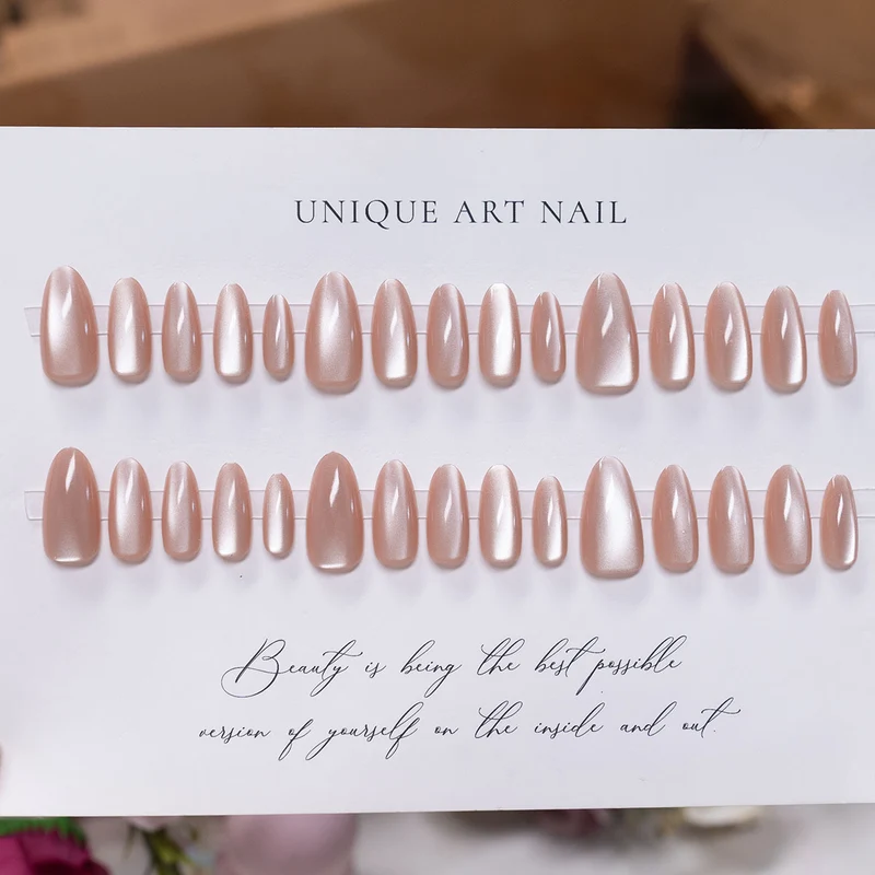 Glänzendes Ombre Nagelkunst Set