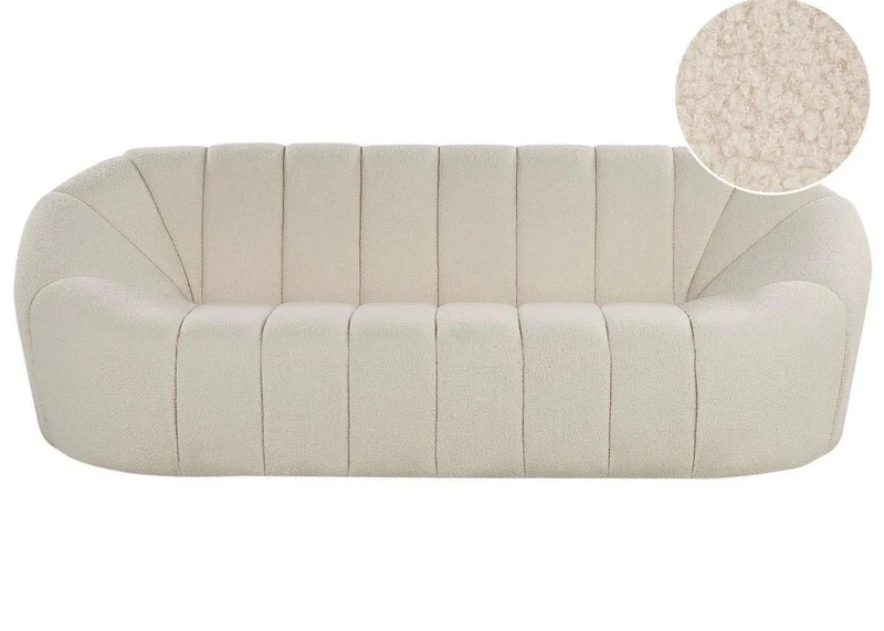 3 Sitzer Sofa Bouclé 206cm