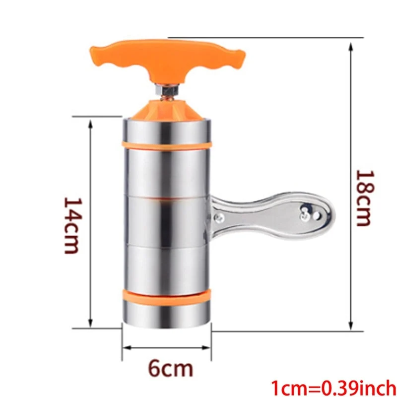 Skanto | Manueller Edelstahl Nudel Magic Pasta Maker