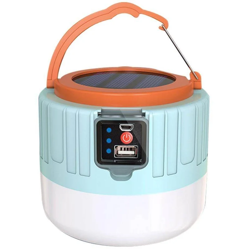 Skanto | Wetterfeste Solar Wiederaufladbare Camping LED-Lampe