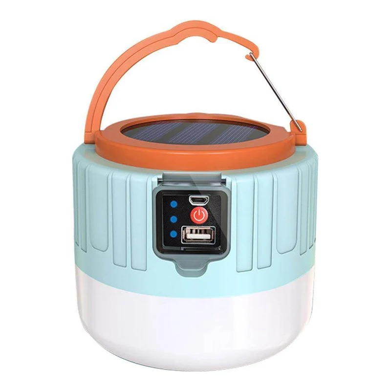 Skanto | Wetterfeste Solar Wiederaufladbare Camping LED-Lampe