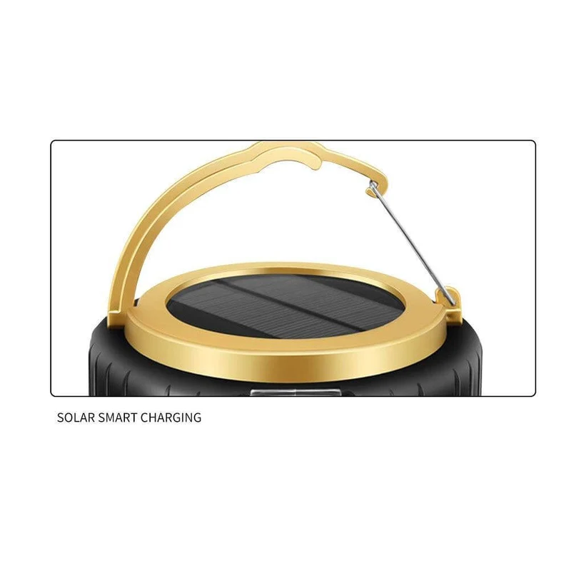 Skanto | Wetterfeste Solar Wiederaufladbare Camping LED-Lampe