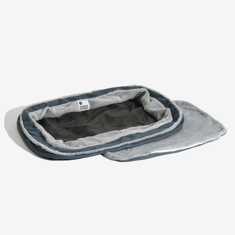 Skanto | Decke - Großes Warmes Orthopädisches Hundebett für Tiefschlaf