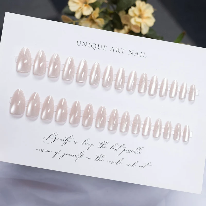 Glitzernde Ombre Stiletto Press-On Nägel