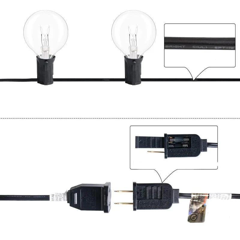 Skanto | Royaleva Outdoor Dimmbare Lichterkette – 20ft LED Stimmungsbeleuchtung
