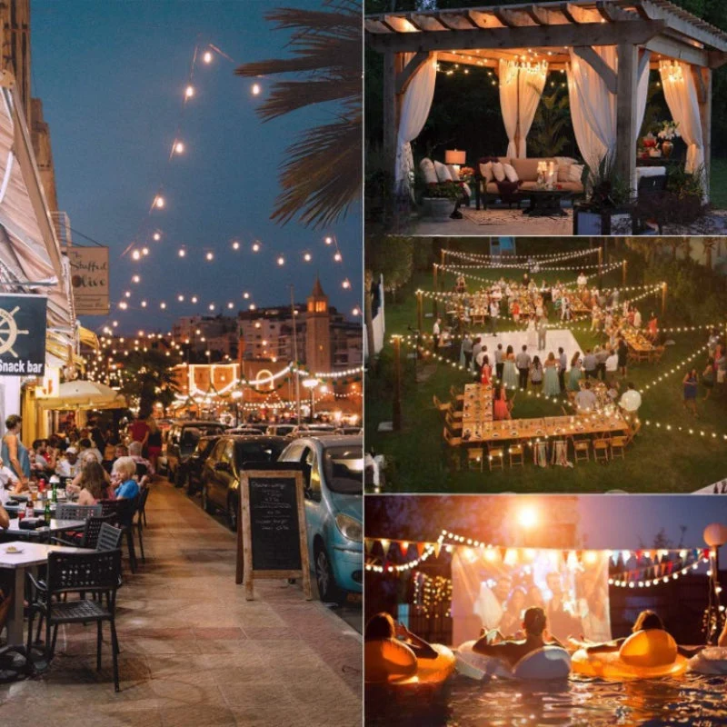 Skanto | Royaleva Outdoor Dimmbare Lichterkette – 20ft LED Stimmungsbeleuchtung