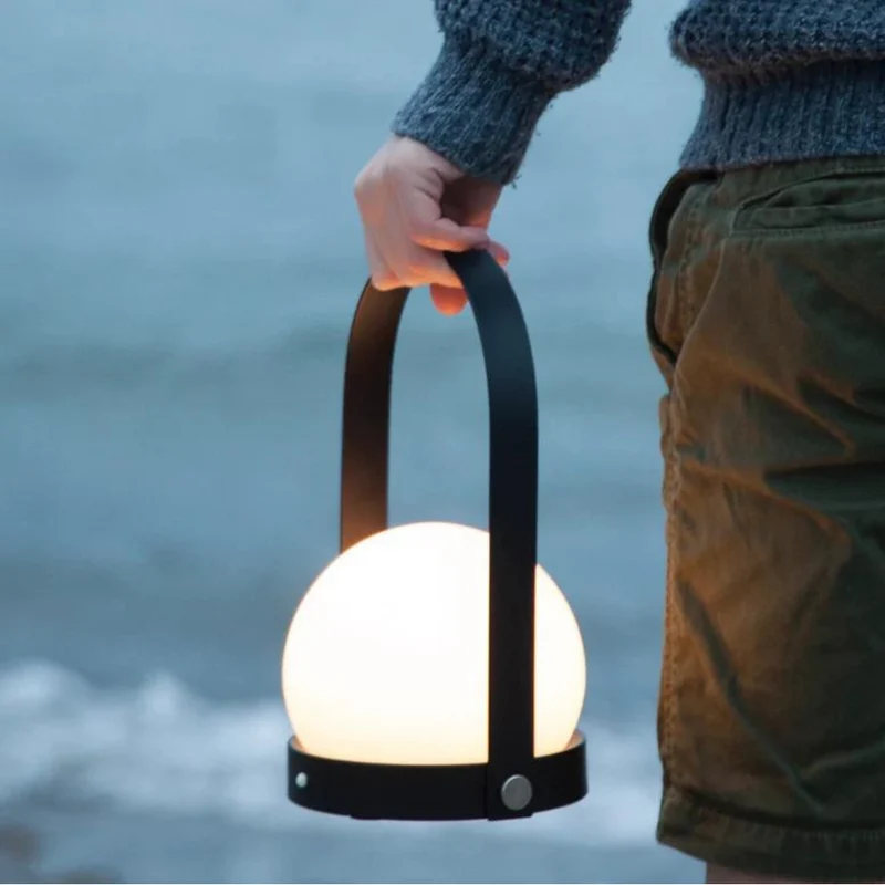 Skanto | Royelux The Carrie Laterne Kabellose Pendelleuchte – Tragbare LED-Lampe mit einstellbarer Helligkeit