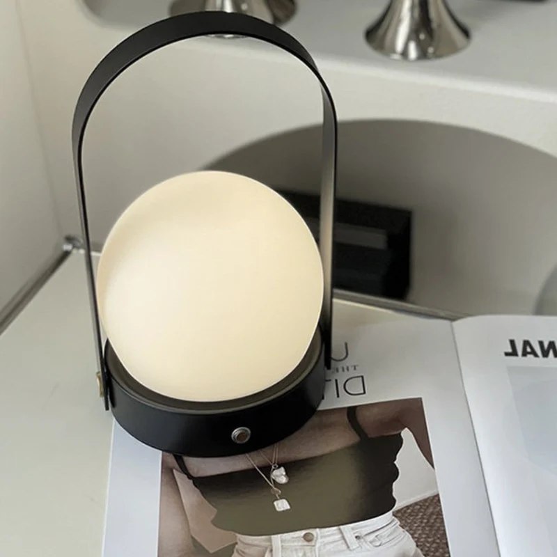 Skanto | Royelux The Carrie Laterne Kabellose Pendelleuchte – Tragbare LED-Lampe mit einstellbarer Helligkeit
