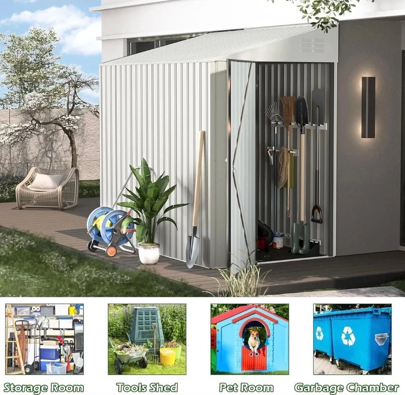 Gerätehaus Gartenhaus 2,6m² Geräteschrank Gartenschrank